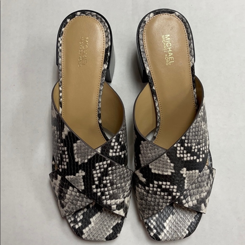 Michael Kors leather mule